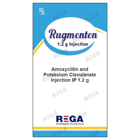 Amoxicillin / Potassium Clavulanate Injection 600 mg, 1.2 G